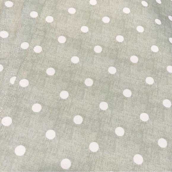 NWOT 8 pcs Tabitha Webb Sage Green Polka Dot Placemats - Picture 2 of 2